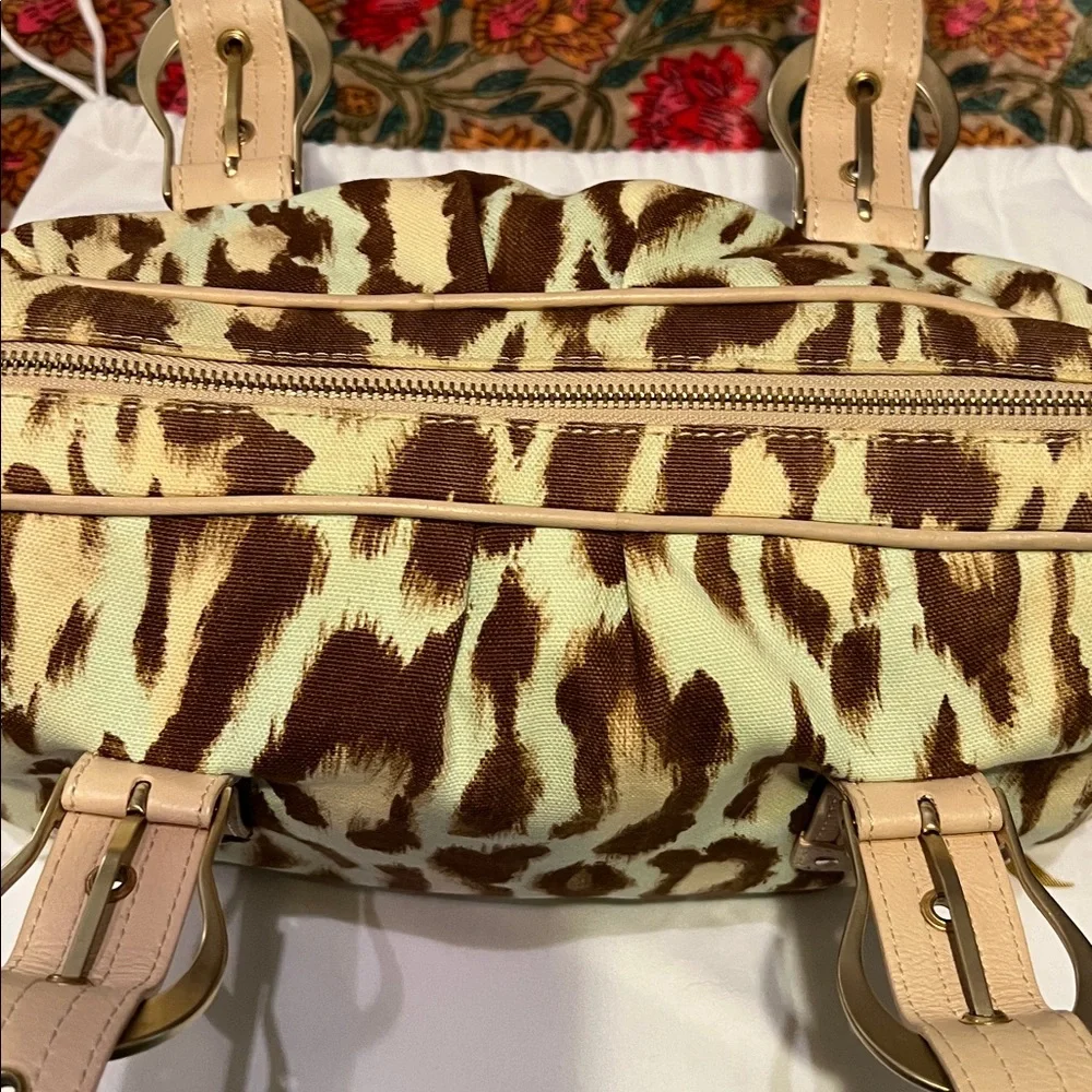 ABSOLUTELY GORGEOUS💕EXCELLENT CONDITION💕VINTAGE CHRISTIAN DIOR LEOPARD BAG💗💗💗 - Picture 15 of 17